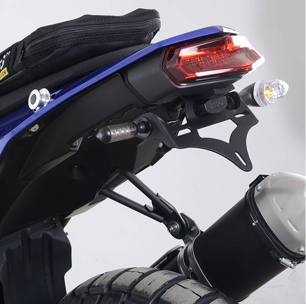 R&G Kennzeichenhalter Heckumbau Aluminium Yamaha XTZ 700 Tenere Bj. 2019-2023 eintragungsfrei