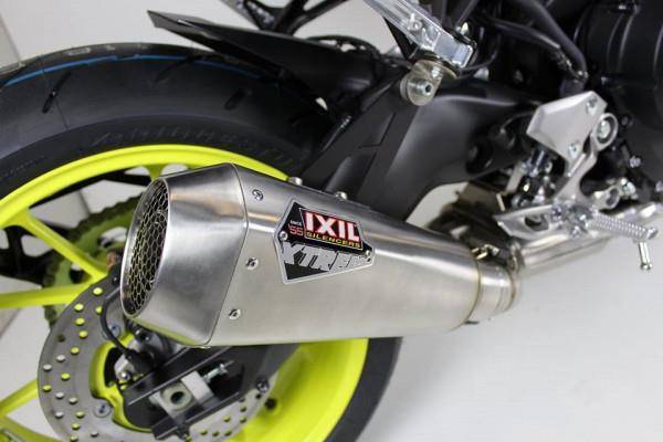 Sport Auspuff Komplettanlage IXIL RC1 Edelstahl Yamaha MT-07/Moto Cage Bj.2014-2020 +KAT EURO3/EURO4