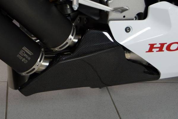 Bodis Abdeckung Carbon f. Kat / Sammler Hitzeschild Honda CBR 1000 RR Bj. 2014-2016