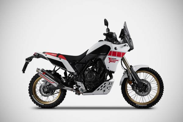 Sport Auspuff ZARD Sabbia Slip-On Edelstahl Yamaha XTZ 700 Tenere Bj.2020-2023 EURO5 eintragungsfrei