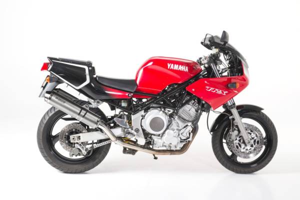 Sport Auspuff BOS Edelstahl gebürstet Yamaha TRX 850 Bj.1995-1999 Typ: 4UN +ABE eintragungsfrei