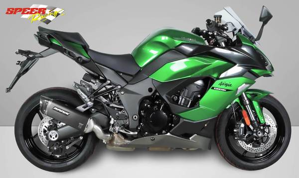 Sport Auspuff Bodis V4-M-CA Black Kawasaki Ninja 1000 SX Bj.2020-2024 EURO4/5 +ABE/eintragungsfrei