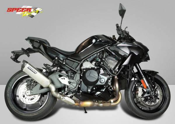 Sport Auspuff Bodis V4-M-CA TITAN für Kawasaki Z H2 1000 Bj. 2020-2021 Typ: ZRT00K eintragungsfrei