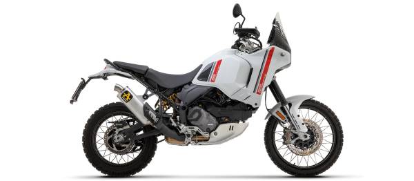 Sport Auspuff Arrow Indy Race Aluminium Ducati Desert X 950 Bj.2022-2024 EURO-5 eintragungsfrei +ABE