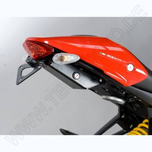 R&G Kennzeichenhalter Heckumbau Ducati Monster 1100 Evo Bj. 2011-2014 eintragungsfrei