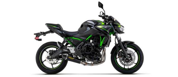 %% Sport Auspuff Arrow X-KONE Komplettanlage BLACK Kawasaki Z 650 Bj.2021-2023 EURO5 eintragungsfrei