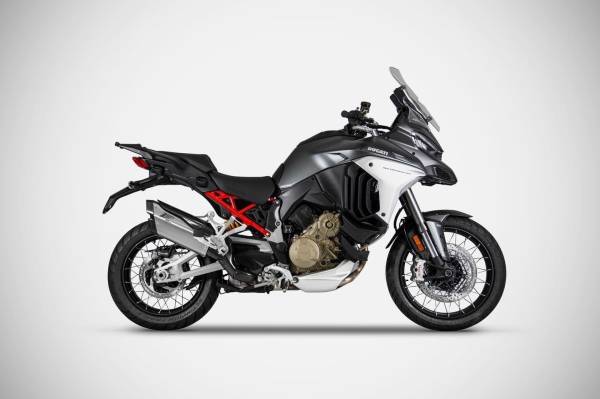 Sport Auspuff ZARD Titan m. Carbonendkappe Ducati Multistrada V4 / V4 S Bj.2021-2022 EURO-5 +ABE