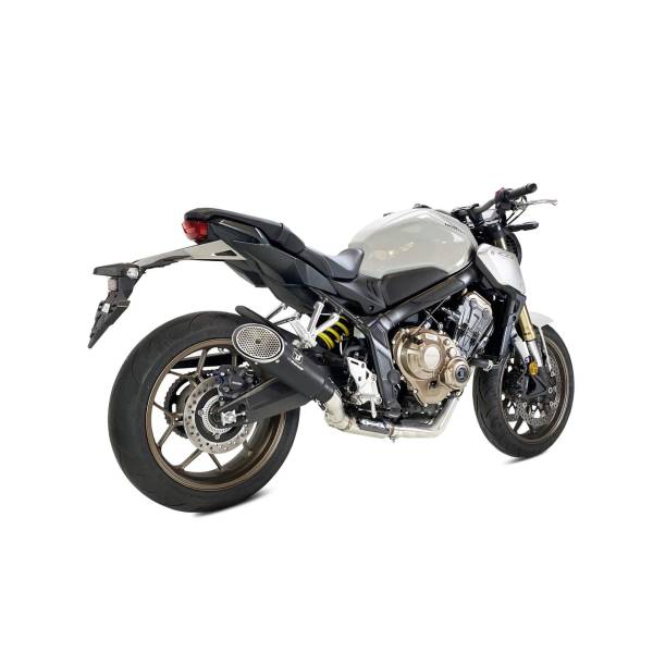 Sport Auspuff Komplettanlage IXRACE MK1 BLACK Honda CB 650 R /A2 Bj.2021-2023 EURO5 eintragungsfrei