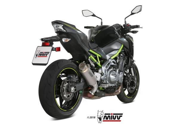 Sport Auspuff MIVV GP PRO Titan Kawasaki Z 900 Bj. 2017-2019 EURO-4 +ABE