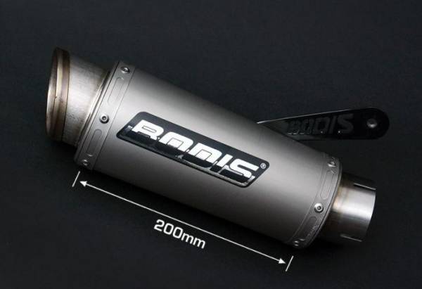 200mm Sport Auspuff Bodis GPC-R Full Titan BMW S 1000 RR Bj. 2009-2014 mit ABE
