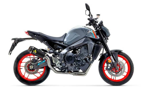 Sport Auspuff Komplettanlage WORKS BLACK Yamaha MT-09 Bj.2021-2022 RN69 EURO5 +Kat eintragungsfrei