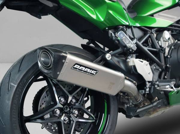 Sport Auspuff Bodis V4-M-CA Full TITAN Kawasaki Ninja H2 1000 SX Bj.2022-2024 EURO5 eintragungsfrei