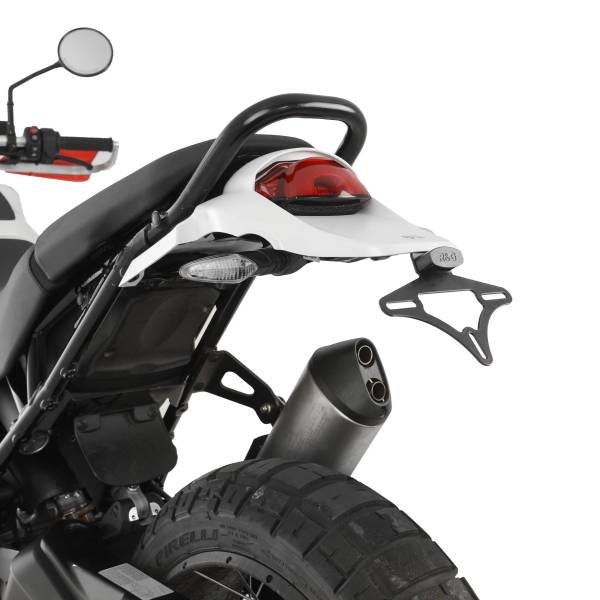 R&G Kennzeichenhalter Heckumbau Ducati Desert X 950 Bj.2022-2024 inkl.LED plug&play /eintragungsfrei