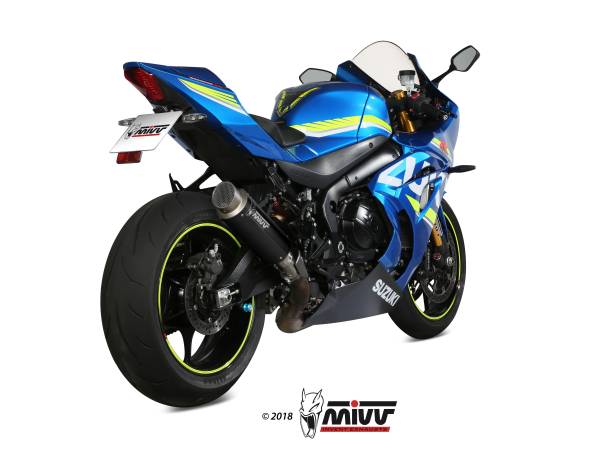 Sportauspuff MIVV GP PRO Carbon Suzuki GSX-R 1000 Bj. 2017-2020 Typ: DM11 EURO-4 +ABE