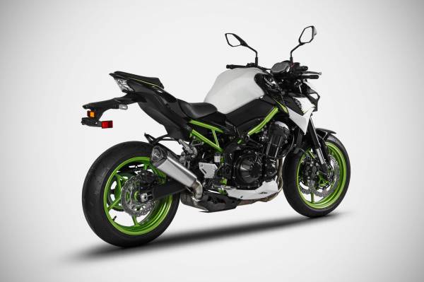 Sport Auspuff ZARD Slip-On TITAN +Carboncover Kawasaki Z 900 Bj.2017-2019 92kW EURO4 eintragungsfrei
