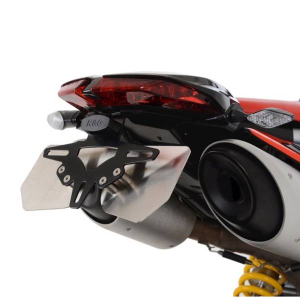 R&G Kennzeichenhalter Heckumbau Ducati Hypermotard 950 / SP / RVE Bj. 2021-2022 eintragungsfrei