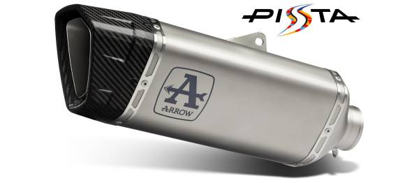 Sport Auspuff Arrow Pista TITAN +Carbon Honda CB 750 Hornet Bj.2023-2024 EURO5 eintragungsfrei +ABE