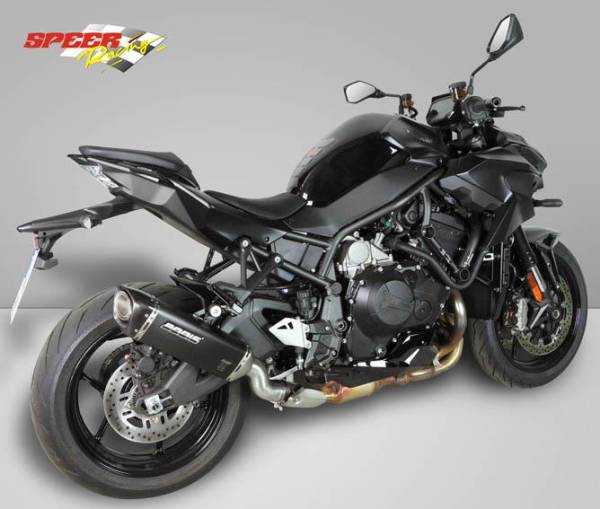 Sport Auspuff Bodis V4-M-CA BLACK Kawasaki Z H2 / SE Bj.2021-2024 ZRT00K/ZRT00P EURO5/5+ /ABE/Kat